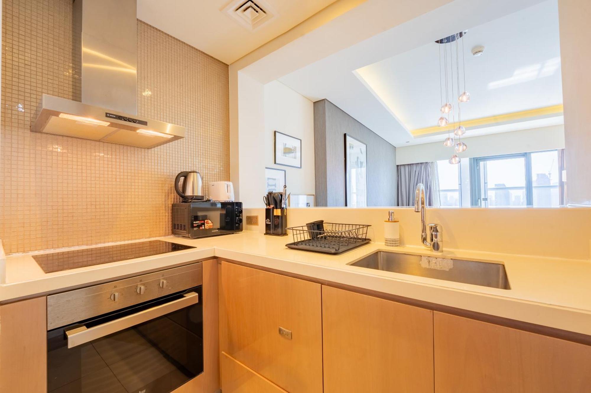 Apartment Luxury 1br, Burj Khalifa View, Damac Paramount Tower B *