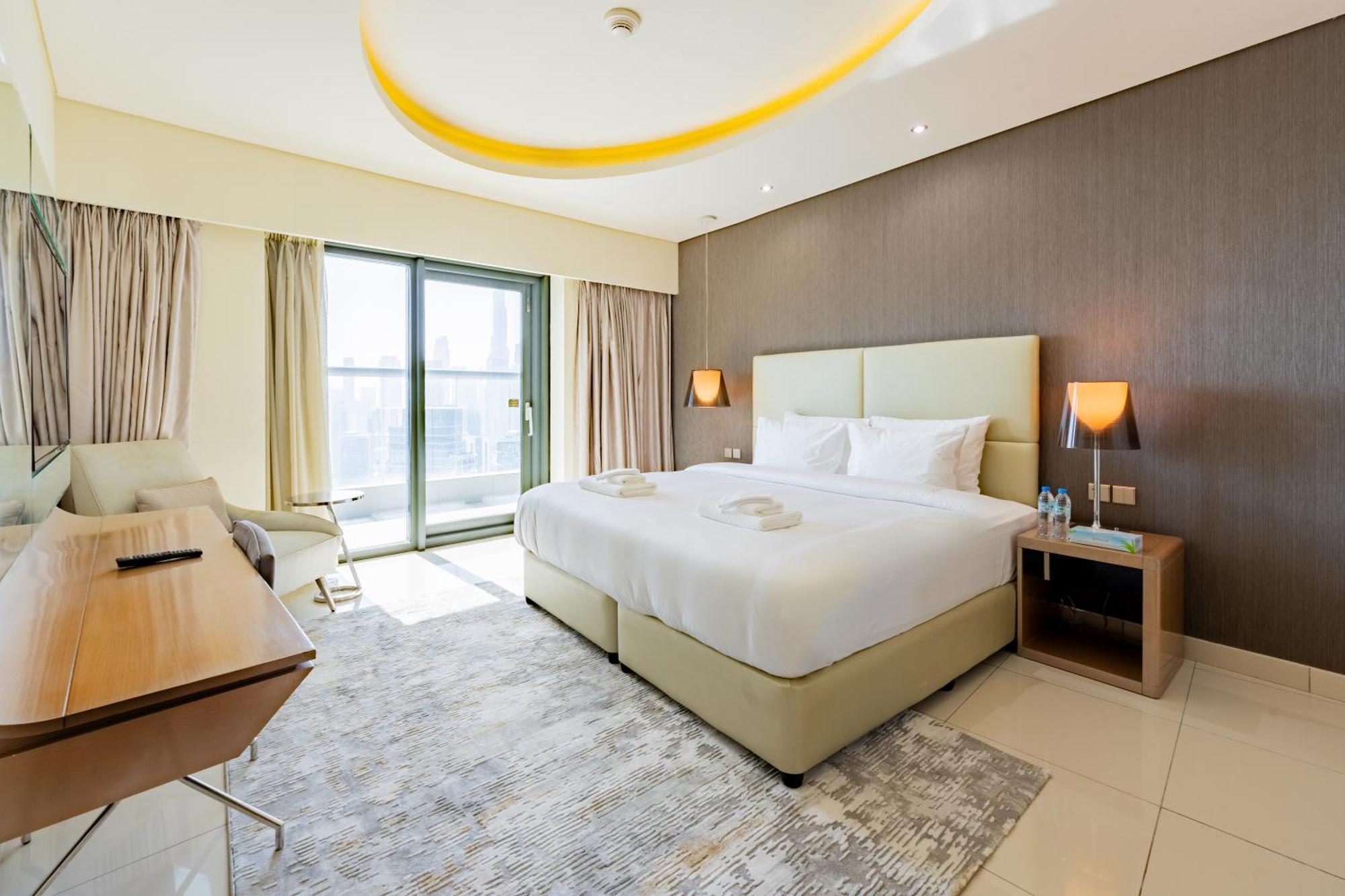 Apartment Luxury 1br, Burj Khalifa View, Damac Paramount Tower B
